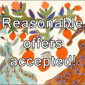 Reasonable offers considered on items $6 and up!